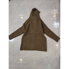 Women's Beige Cardigan Sweater - Longline Open Front Coat-like Jacket, Soft Chic Sweater for Fall/Winter, Elegant Everyday & Formal Outfits, Fall Winter Wear, Soft Texture