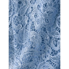 Plus Size - Plus Size, ZANZEA Women'S Elegant Lace Sleeve Blouse - Lightweight Non-Stretchy Solid Pink/Red - Structured Waist & Flared Hem, Crew Neck Blouse For Wedding, Party, Everyday - All-match Women'S Tops, Lace Blouse