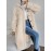 Plus Size, Women's Plus Size Oversized Faux-Fur Collar Lapel Coat - Elegant Winter Jacket with Lapel Collar & Pockets, Notch Lapel Button-Front Blazer, Machine Washable Large Coat for Fall/Winter, Casual & Formal Wear (Teddy Bear Style) - Warm